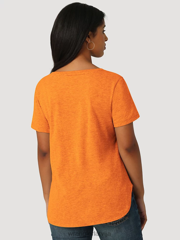 vidus džinsa audums Rietumu džinsa krekls ar garām piedurknēm sievietes apģērbs Wrangler BFNTB880