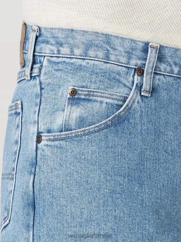 viegla akmens skalošana autentiski relaksēti kokvilnas džinsi vīriešiem apģērbs Wrangler BFNTB112