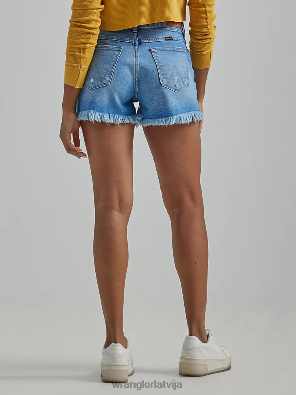 viegla mazgāšana augstceltne vintage cut-off short sievietes apģērbs Wrangler BFNTB841