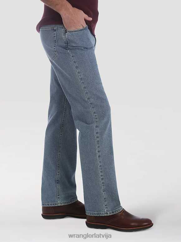 viegla mazgāšana piecu zvaigžņu premium sērijas parastās fit džinss vīriešiem apģērbs Wrangler BFNTB69