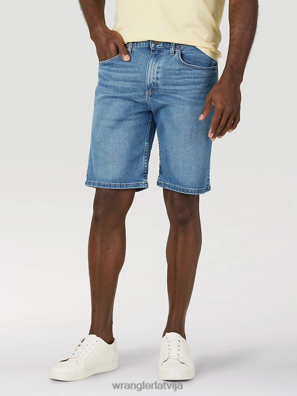 vintage indigo brīvi stiepjams džinsa īss vīriešiem apģērbs Wrangler BFNTB580