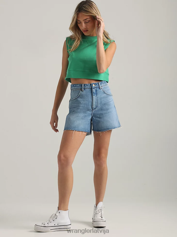 zaudēja kontroli augstceltne a-line cut-off short sievietes apģērbs Wrangler BFNTB843