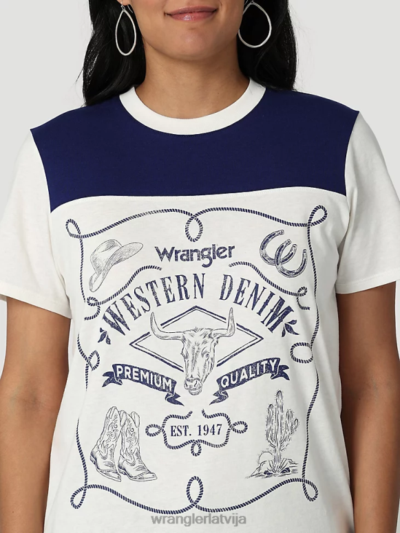 zefīrs klasisks zvana krekls sievietes apģērbs Wrangler BFNTB871