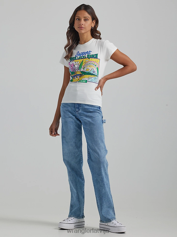 zefīrs klasisks zvana krekls sievietes apģērbs Wrangler BFNTB871