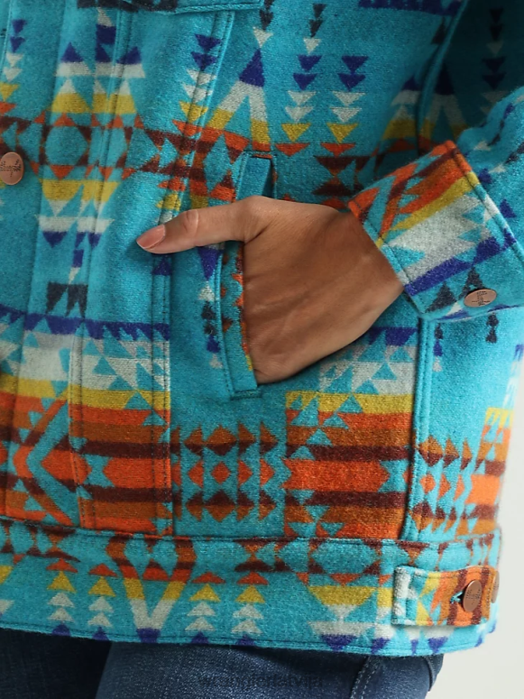 zelta haki riggs grūts slāņu audekla jaka ar šerpu oderējumu sievietes apģērbs Wrangler BFNTB863