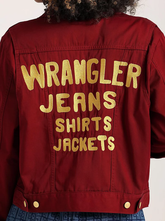 zelta haki riggs grūts slāņu audekla jaka ar šerpu oderējumu sievietes apģērbs Wrangler BFNTB863