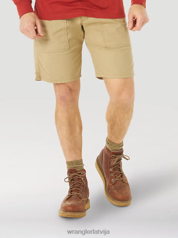 zelta haki riggs workwear regular fit work short vīriešiem apģērbs Wrangler BFNTB663