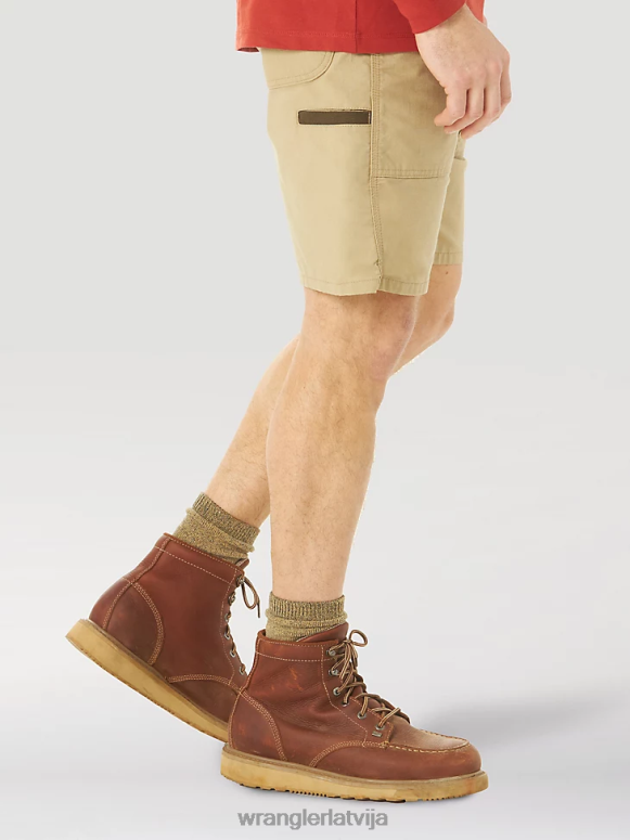zelta haki riggs workwear regular fit work short vīriešiem apģērbs Wrangler BFNTB663