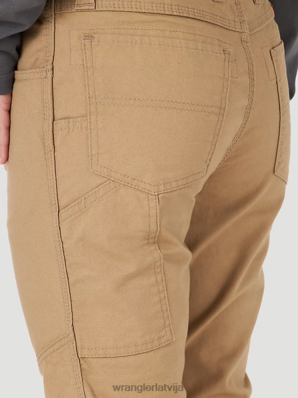 zelta haki riggs workwear ripstop ranger cargo bikses sievietes apģērbs Wrangler BFNTB820