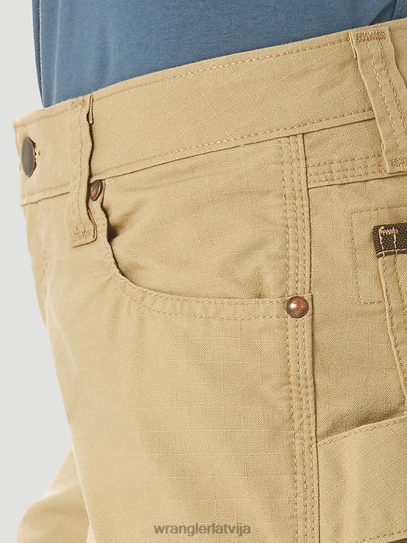 zelta haki riggs workwear ripstop ranger cargo bikses sievietes apģērbs Wrangler BFNTB820
