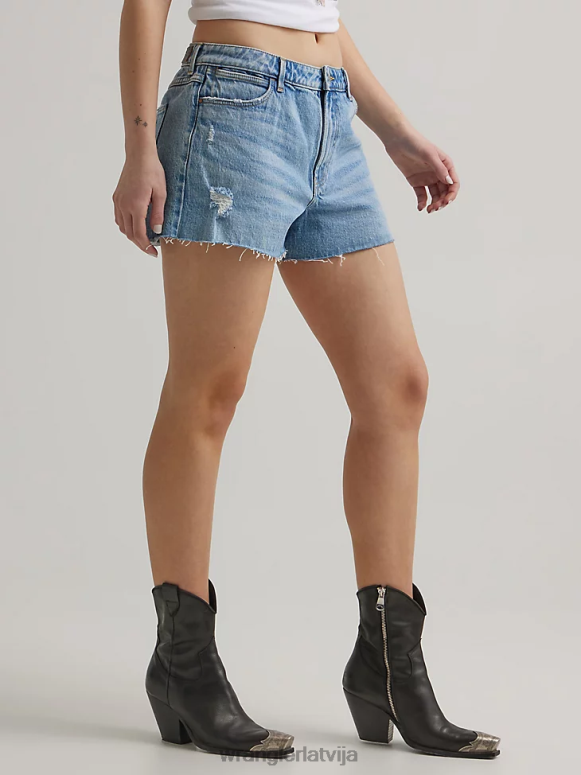 ziedēt augstceltne vintage cut-off short sievietes apģērbs Wrangler BFNTB833