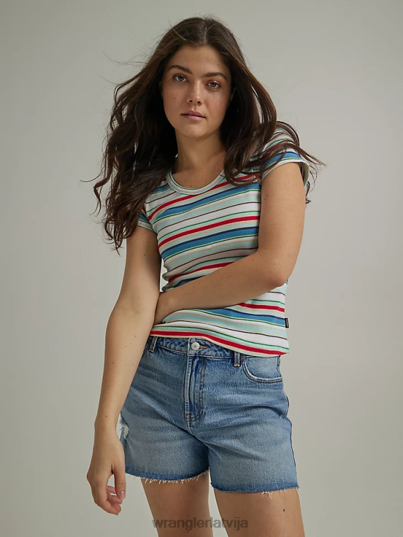 ziedēt augsts augšstilba vidus īss sievietes apģērbs Wrangler BFNTB826