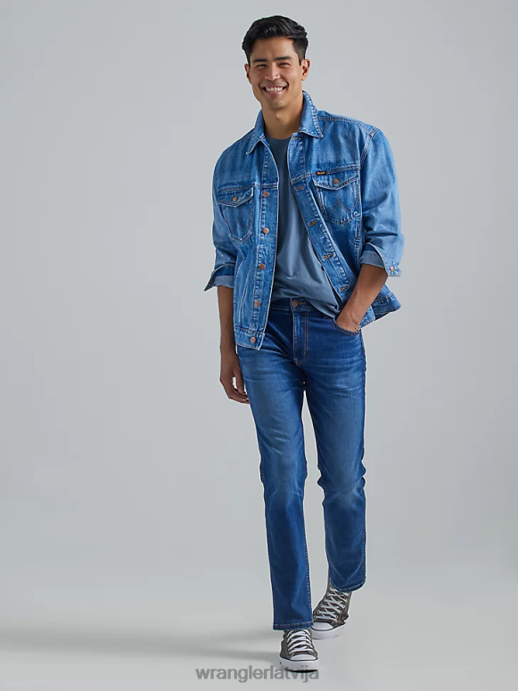 zilas acis heritage anti-fit jaka vīriešiem apģērbs Wrangler BFNTB617