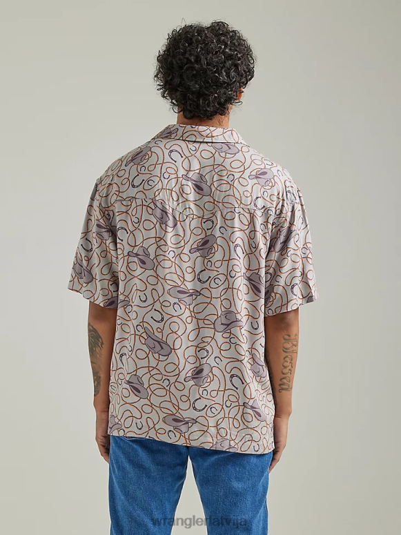 zils autentisks stepēts flaneļa kreklu jaka vīriešiem apģērbs Wrangler BFNTB391