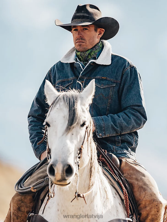 zils heritage anti-fit jaka vīriešiem apģērbs Wrangler BFNTB616