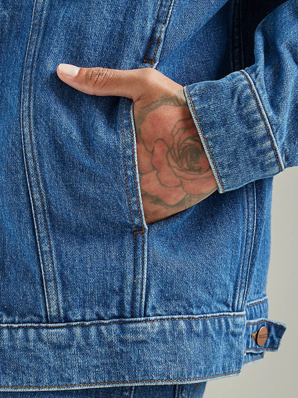 zils heritage anti-fit jaka vīriešiem apģērbs Wrangler BFNTB616