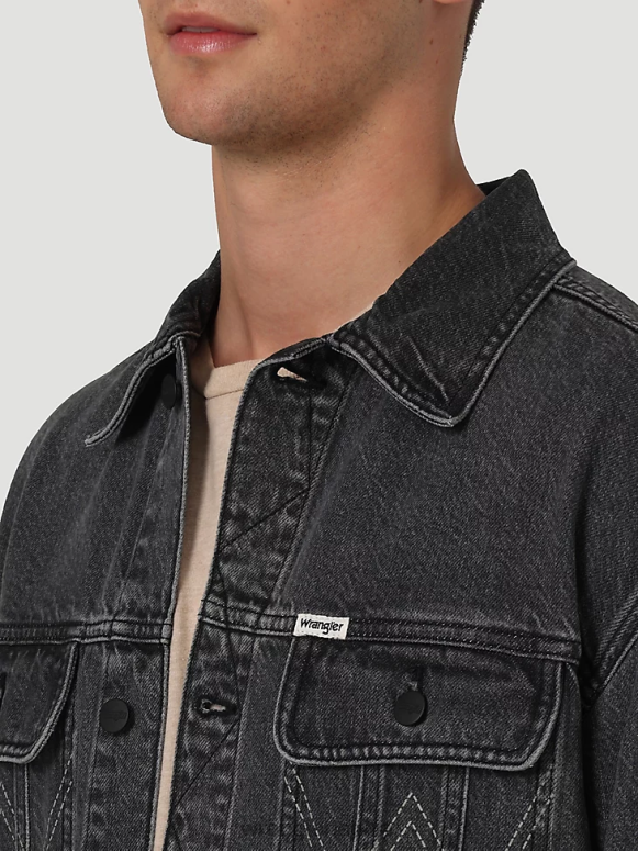 zils heritage anti-fit jaka vīriešiem apģērbs Wrangler BFNTB616