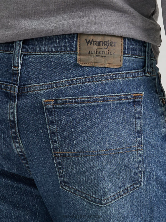 zils okeāns Authentics regular fit komforta jostasvietas džins vīriešiem apģērbs Wrangler BFNTB204