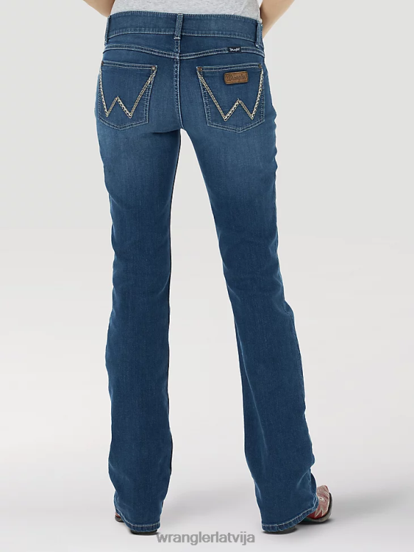 zils retro mae grūtnieču džinsi sievietes apģērbs Wrangler BFNTB808