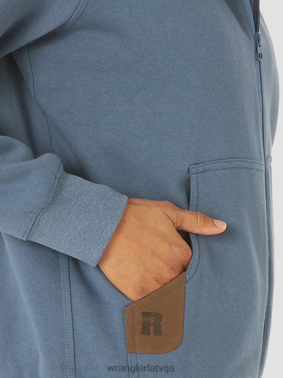 zilā jūra riggs workwear darba kapuce ar pilnu rāvējslēdzēju sievietes apģērbs Wrangler BFNTB865