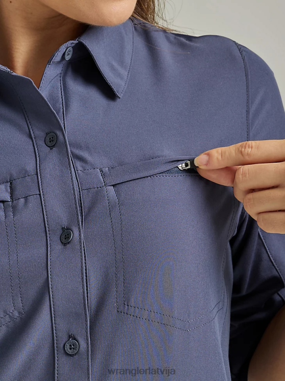 zilās naktis atg ar taku kreklu sievietes apģērbs Wrangler BFNTB887