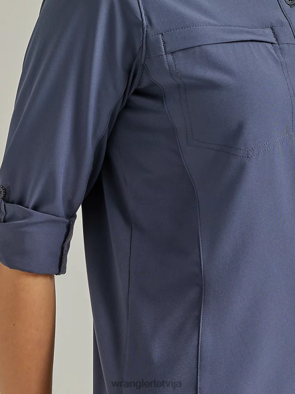 zilās naktis atg ar taku kreklu sievietes apģērbs Wrangler BFNTB887