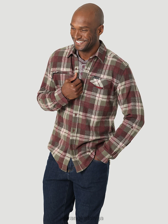 ķiršu līcis atg by breeze krekls vīriešiem apģērbs Wrangler BFNTB639